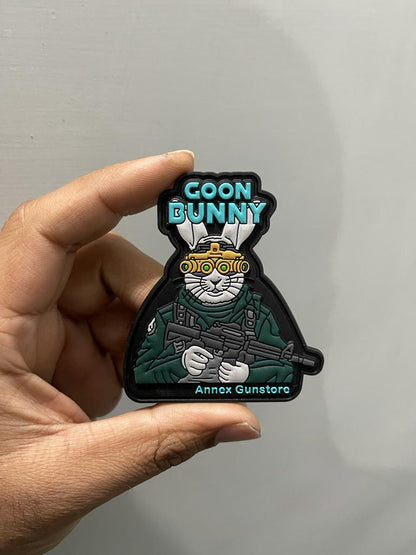 Goon Bunny Hook & Loop Patch