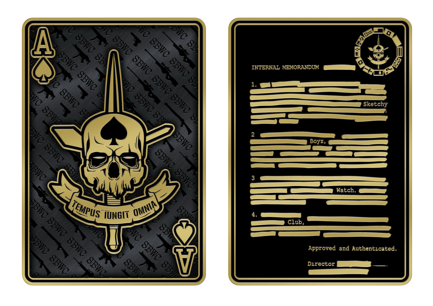 SBWC Death Card Coin